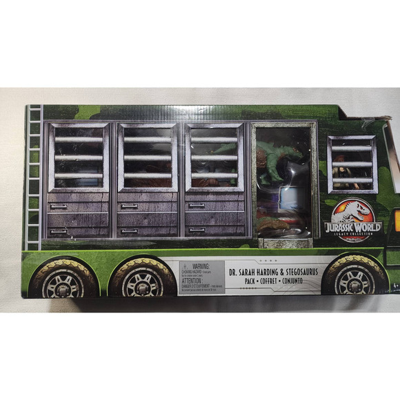 Jurassic world legacy collection Dr.sarah harding and stegosaurus - Picture 3 of 7
